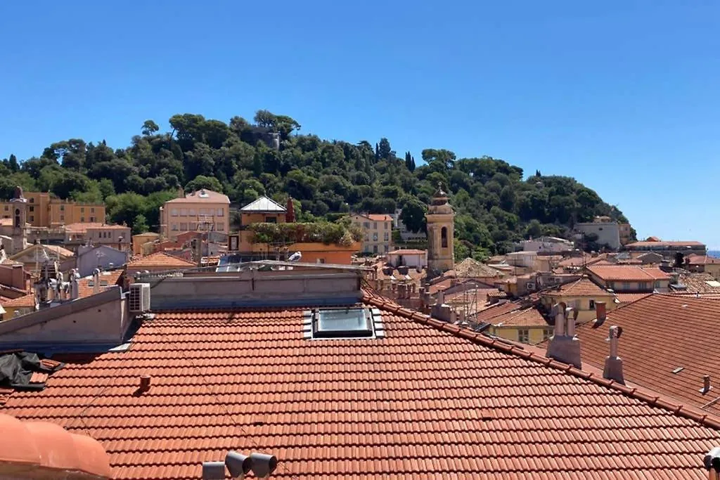 Cosy Penthouse Old Town Sea View Little Terraces Air Conditionned Nice Apartment